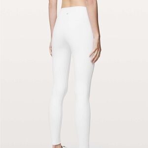 Lululemon Wunder Under High Rise 28” Leggings, in Size 4, Color White